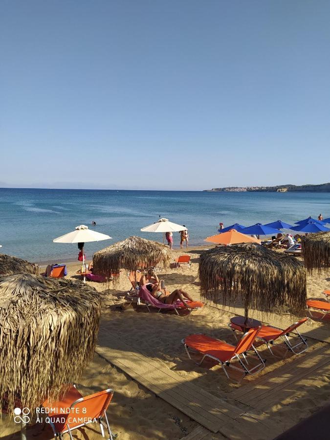 Takis Haikos House Two Minutes Walk To The Beach Peroulia Vunária Kültér fotó