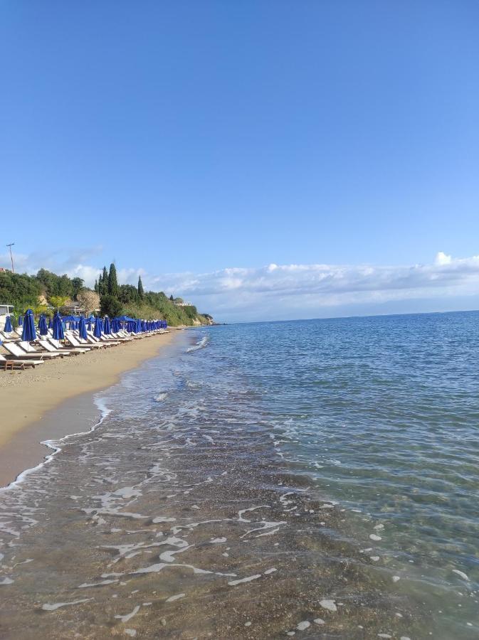 Takis Haikos House Two Minutes Walk To The Beach Peroulia Vunária Kültér fotó