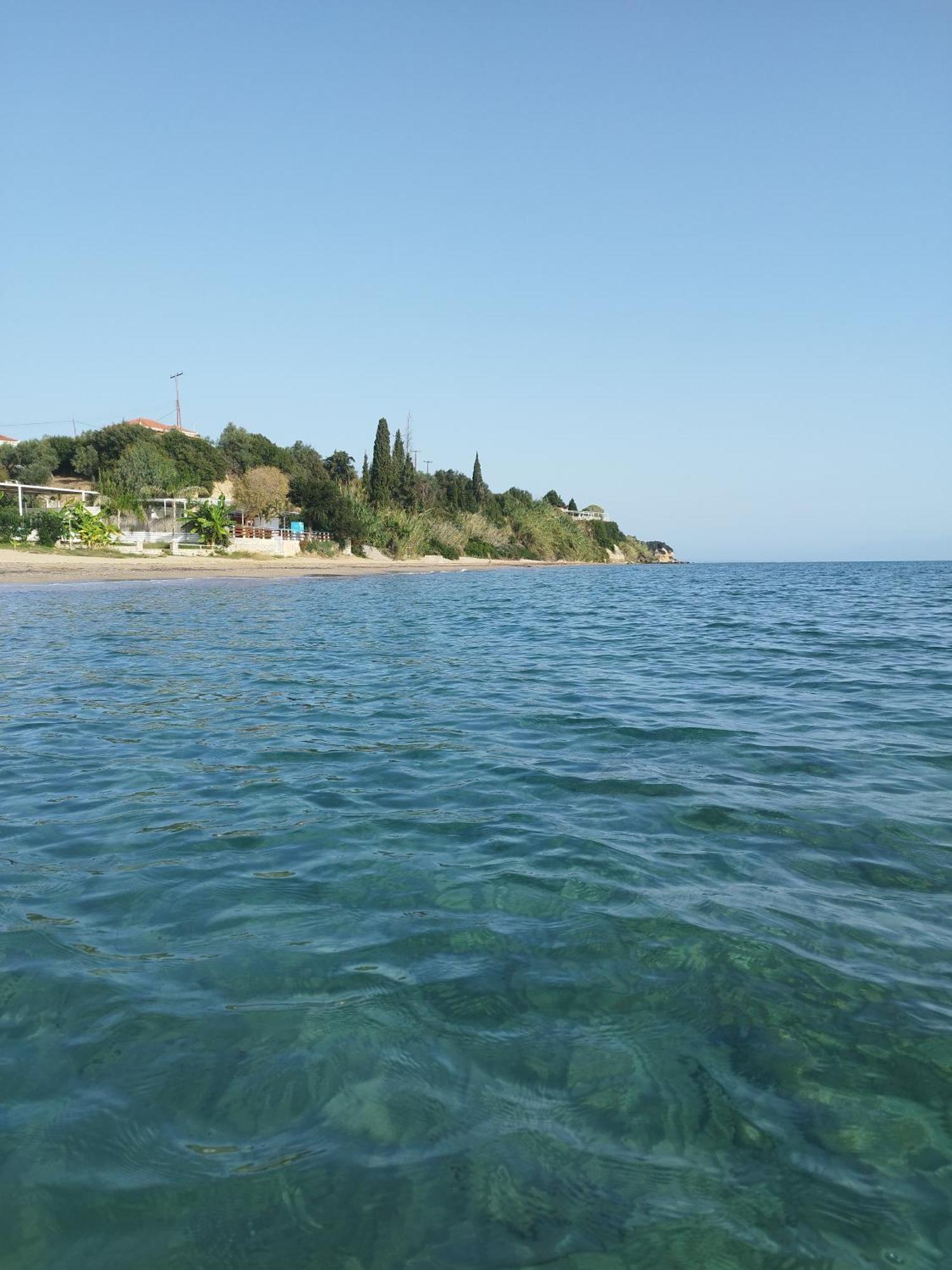 Takis Haikos House Two Minutes Walk To The Beach Peroulia Vunária Kültér fotó