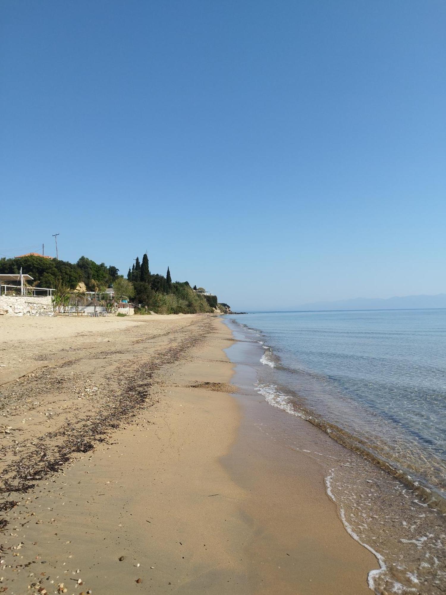 Takis Haikos House Two Minutes Walk To The Beach Peroulia Vunária Kültér fotó